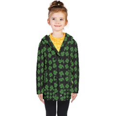 St Patricks Day Kids  Double Breasted Button Coat by Valentinaart