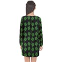 St patricks day Long Sleeve Chiffon Shift Dress  View2