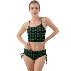 St Patricks Day Mini Tank Bikini Set by Valentinaart