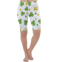 St Patricks Day Cropped Leggings 