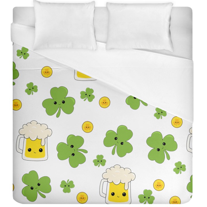 St patricks day Duvet Cover (King Size)