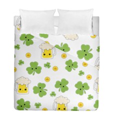 St Patricks Day Duvet Cover Double Side (full/ Double Size)