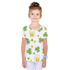 St Patricks Day Kids  One Piece Tee