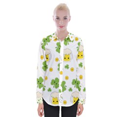 St Patricks Day Womens Long Sleeve Shirt