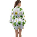 St patricks day Long Sleeve Satin Kimono View2