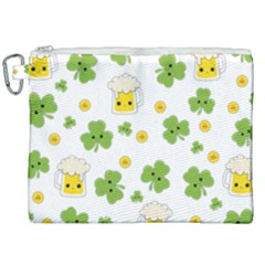 St Patricks Day Canvas Cosmetic Bag (xxl) by Valentinaart