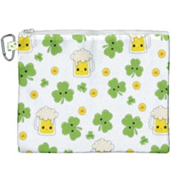 St Patricks Day Canvas Cosmetic Bag (xxxl) by Valentinaart