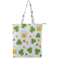 St Patricks Day Double Zip Up Tote Bag by Valentinaart