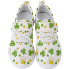 St Patricks Day Men s Velcro Strap Shoes by Valentinaart