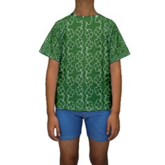 St Patricks Day Kids  Short Sleeve Swimwear by Valentinaart