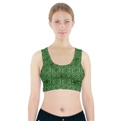 St Patricks Day Sports Bra With Pocket by Valentinaart