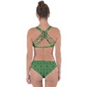 St patricks day Criss Cross Bikini Set View2