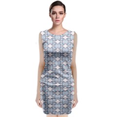 Digital Stars Classic Sleeveless Midi Dress