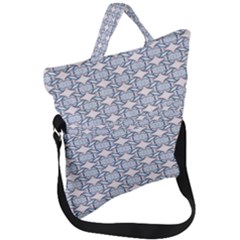 Digital Stars Fold Over Handle Tote Bag by Sparkle