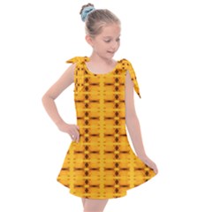 Digital Illusion Kids  Tie Up Tunic Dress by Sparkle