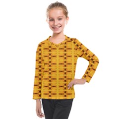 Digital Illusion Kids  Long Mesh Tee