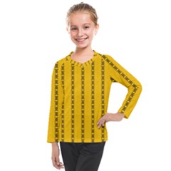 Digital Stars Kids  Long Mesh Tee