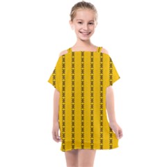 Digital Stars Kids  One Piece Chiffon Dress by Sparkle