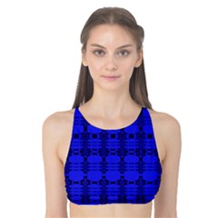 Digital Illusion Tank Bikini Top by Sparkle