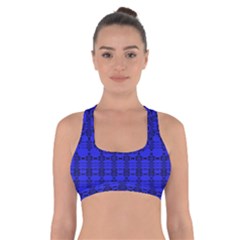 Digital Illusion Cross Back Sports Bra by Sparkle