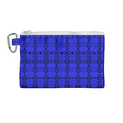 Digital Illusion Canvas Cosmetic Bag (medium) by Sparkle