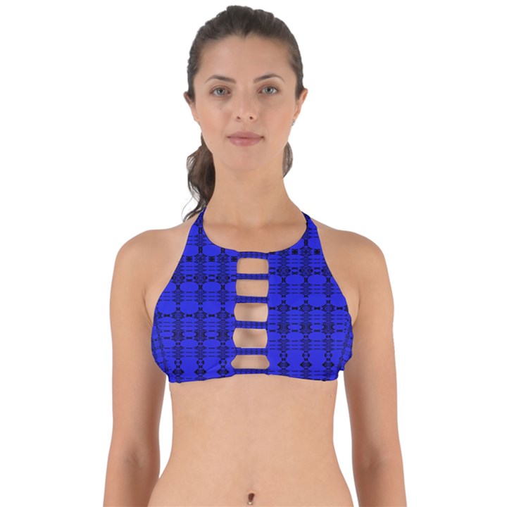 Digital Illusion Perfectly Cut Out Bikini Top