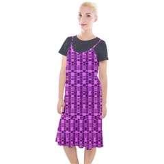 Digital Violet Camis Fishtail Dress by Sparkle