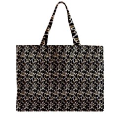 Digital Mandale Zipper Mini Tote Bag by Sparkle