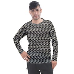 Digital Illusion Men s Pique Long Sleeve Tee