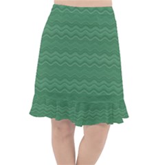 Digital Flowers Fishtail Chiffon Skirt by Sparkle