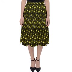 Digital Mandale Classic Midi Skirt by Sparkle