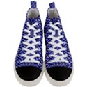 Blue Diamonds Men s Mid-Top Canvas Sneakers View1