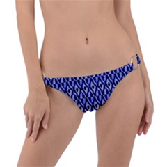 Blue Diamonds Ring Detail Bikini Bottom by Sparkle