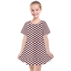 Red Sparks Kids  Smock Dress by Sparkle