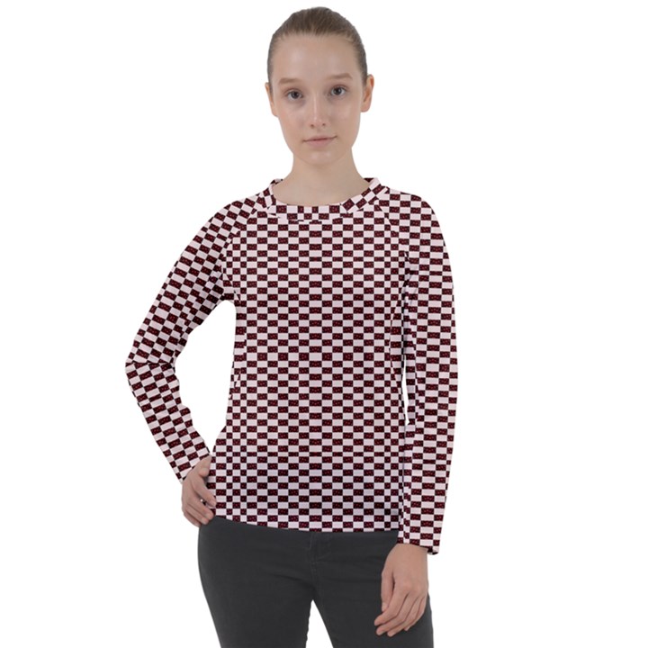 Red Sparks Women s Long Sleeve Raglan Tee