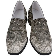 Grey Glow Cartisia Women s Chunky Heel Loafers by Sparkle