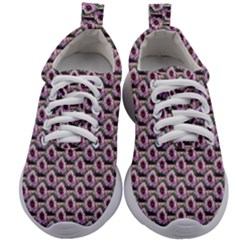 Flowers Pattern Kids Athletic Shoes