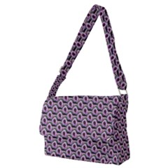 Flowers Pattern Full Print Messenger Bag (m) by Sparkle