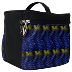 Blue Illusion Make Up Travel Bag (big) by Sparkle