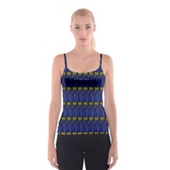 Geometric Balls Spaghetti Strap Top by Sparkle