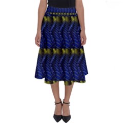 Geometric Balls Perfect Length Midi Skirt by Sparkle