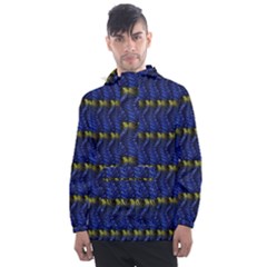 Geometric Balls Men s Front Pocket Pullover Windbreaker by Sparkle