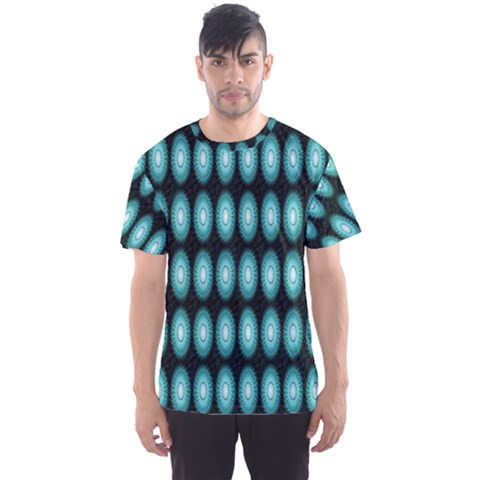 Mandala Pattern Men s Sports Mesh Tee by Sparkle