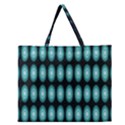 Mandala Pattern Zipper Large Tote Bag View1