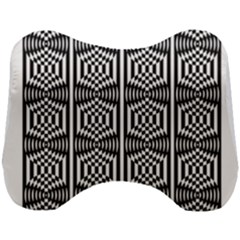 Optical Illusion Head Support Cushion by Sparkle