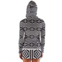 Mandala Pattern Long Sleeve Hooded T-shirt View2