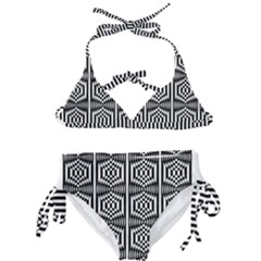 Optical Illusion Kids  Classic Bikini Set by Sparkle