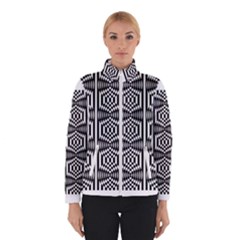 Mandala Pattern Winter Jacket by Sparkle