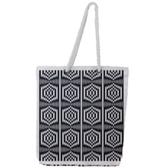 Mandala Pattern Full Print Rope Handle Tote (large) by Sparkle