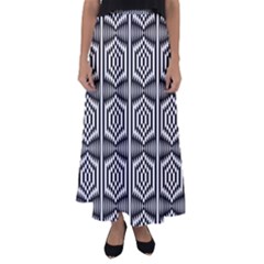 Mandala Pattern Flared Maxi Skirt by Sparkle